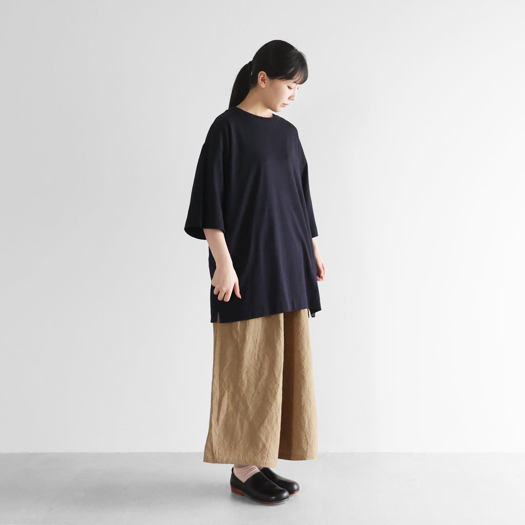 ［HUIS in house］SUVIN COTTONスタンダードTシャツL【ユニセックス】CS110L
