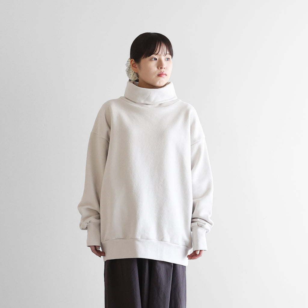 ［HUIS in house］SUVINスウェットタートルプルオーバー【ユニセックス】SW203