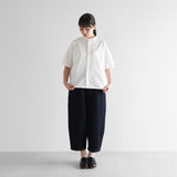 “HUIS×三備”綿麻シャトルデニムバルーンパンツ【ユニセックス】506