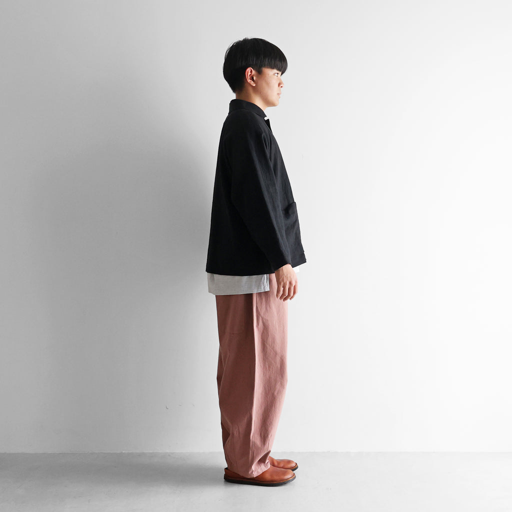 オールドレピア天日干しラミーリネンショートコート【ユニセックス】319