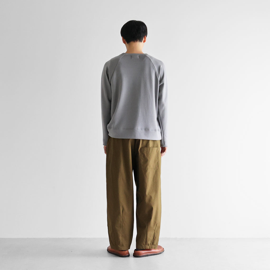 ［HUIS in house］メリノオプティモウォッシャブルウールプレーンプルオーバー【ユニセックス】SW204