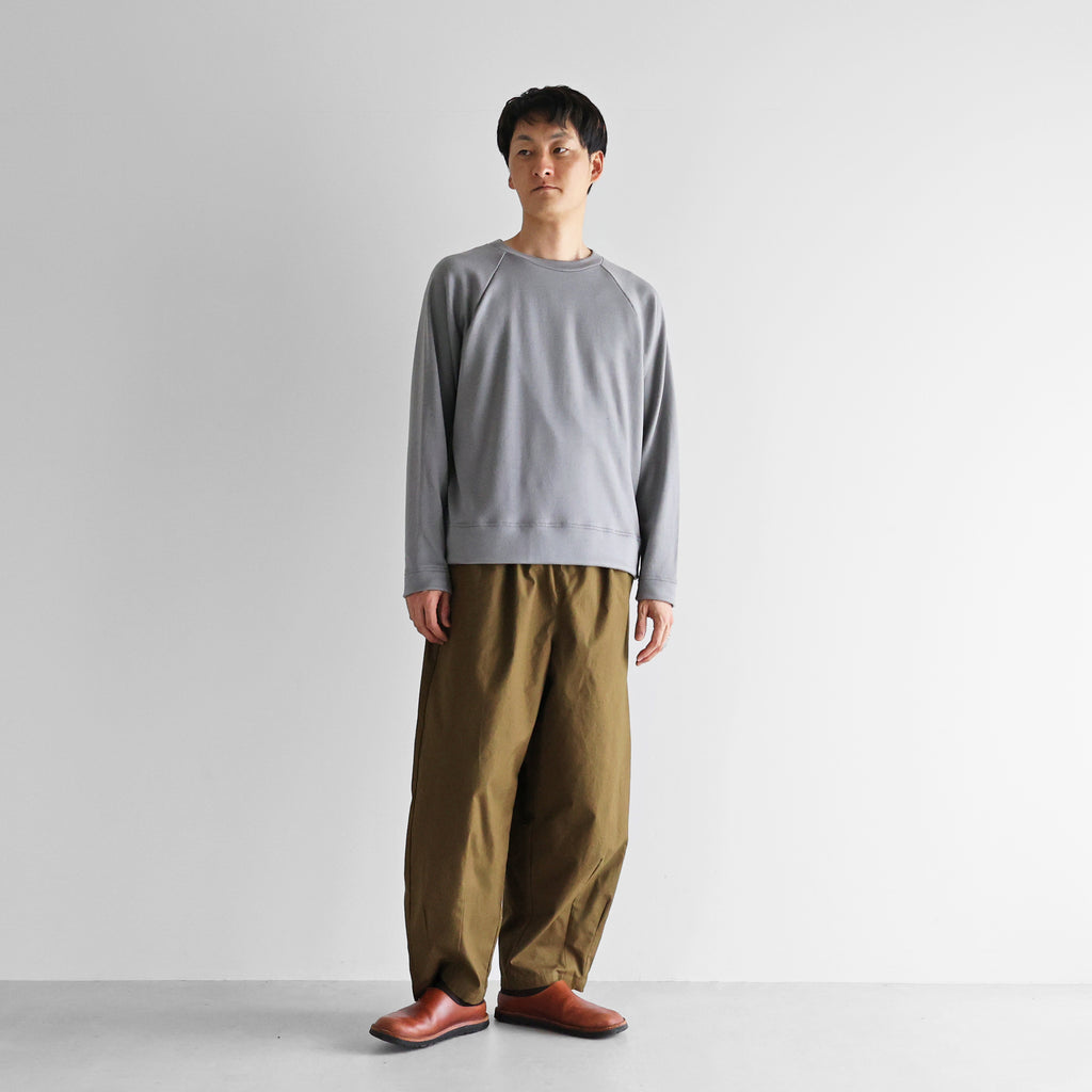 ［HUIS in house］メリノオプティモウォッシャブルウールプレーンプルオーバー【ユニセックス】SW204