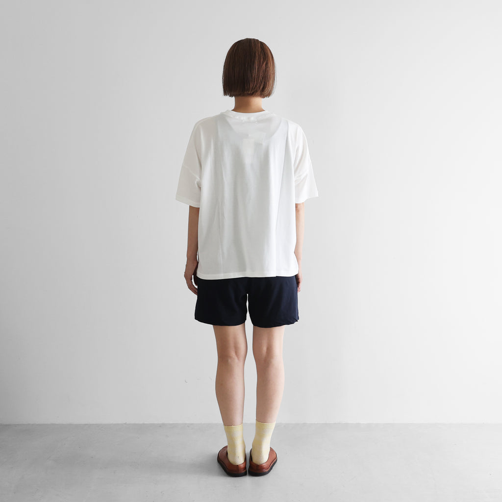 HUIS×yohakuスーピマ強燃天竺ペチパンツ兼ハーフパンツ【ユニセックス】HY501