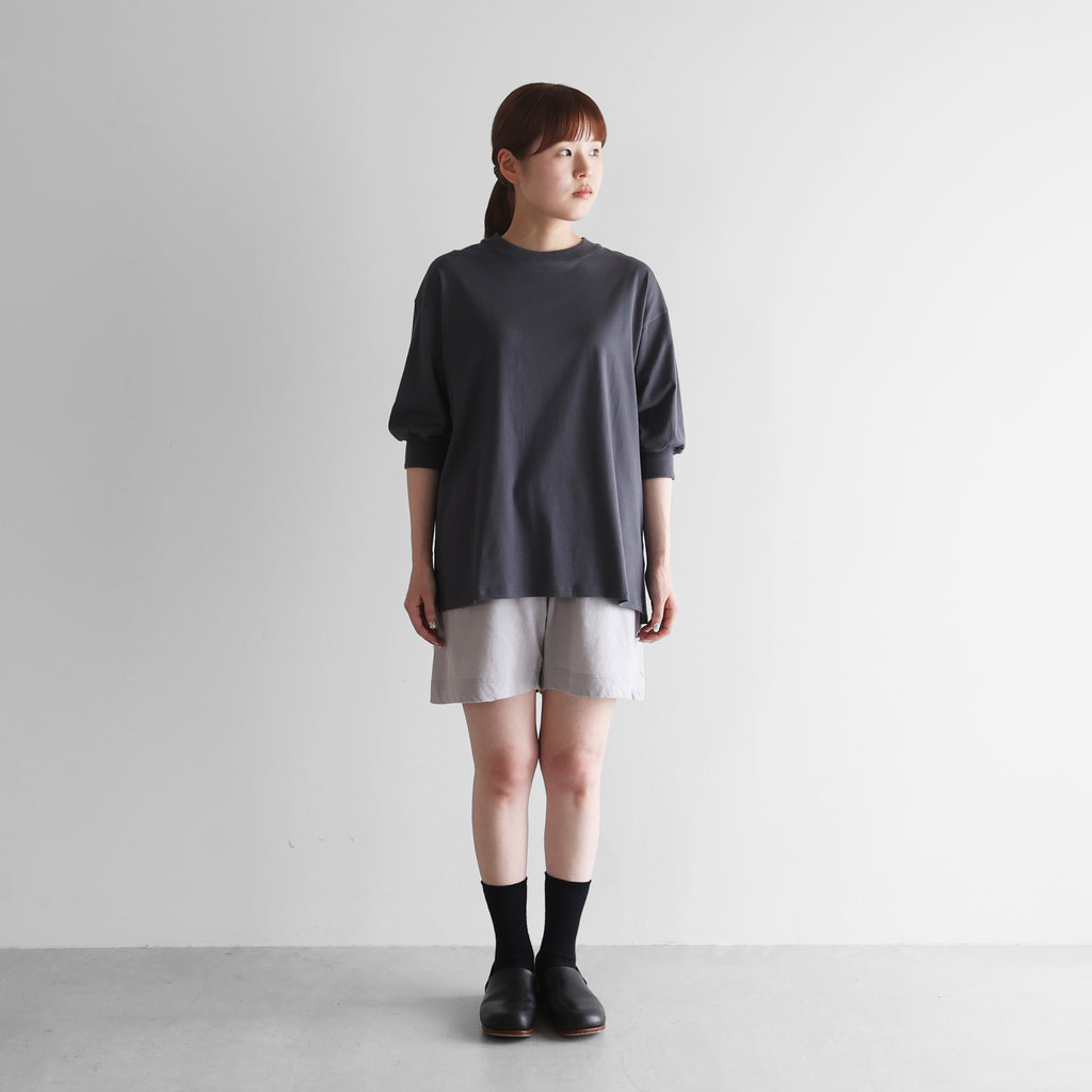 HUIS×yohakuスーピマ強燃天竺ペチパンツ兼ハーフパンツ【ユニセックス】HY501