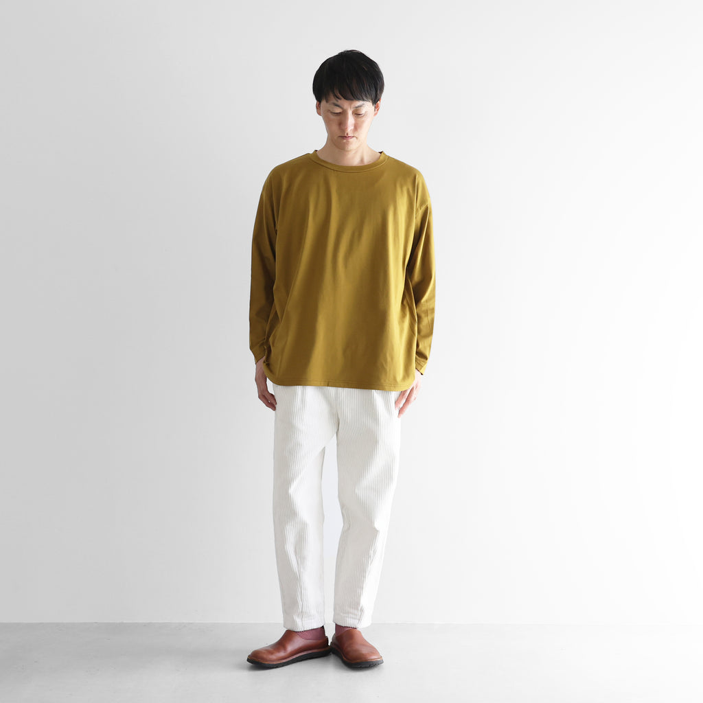 ［HUIS in house］SUVIN COTTON長袖カットソー【ユニセックス】CS201L