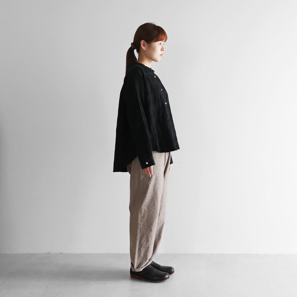 綿麻バフクロスイージーワークパンツ【ユニセックス】507