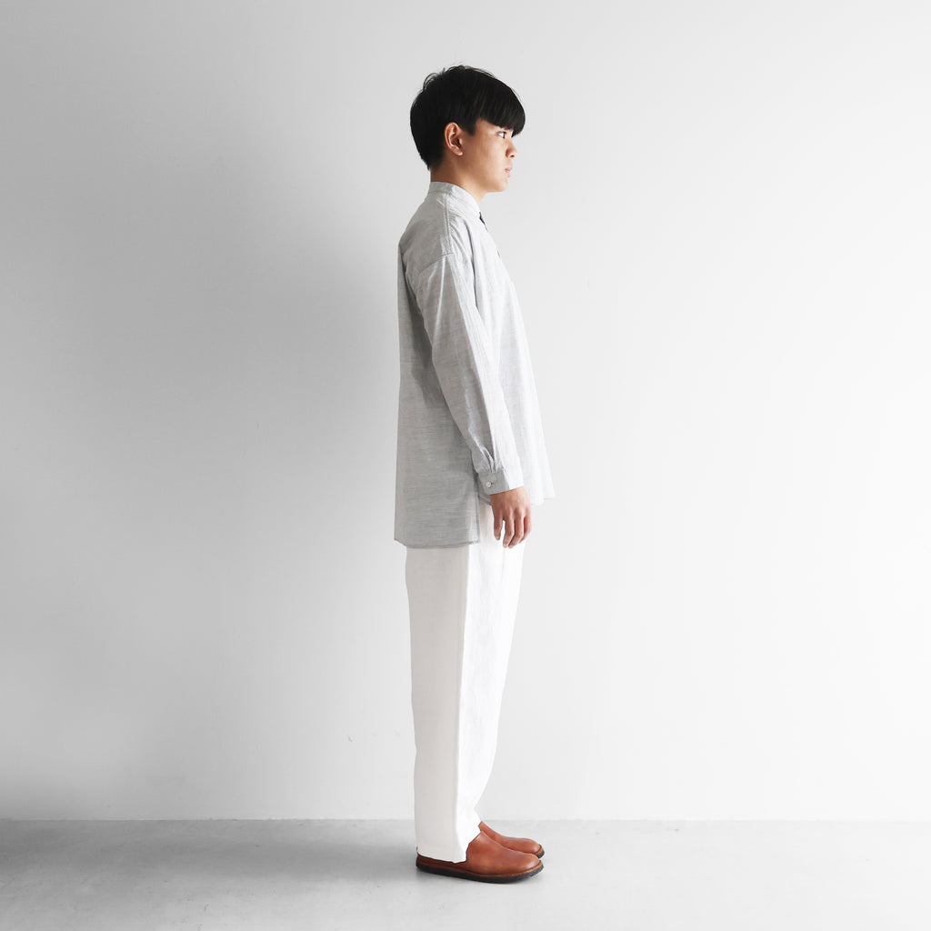 オールドレピア天日干しラミーリネンセミワイドパンツ【ユニセックス】512