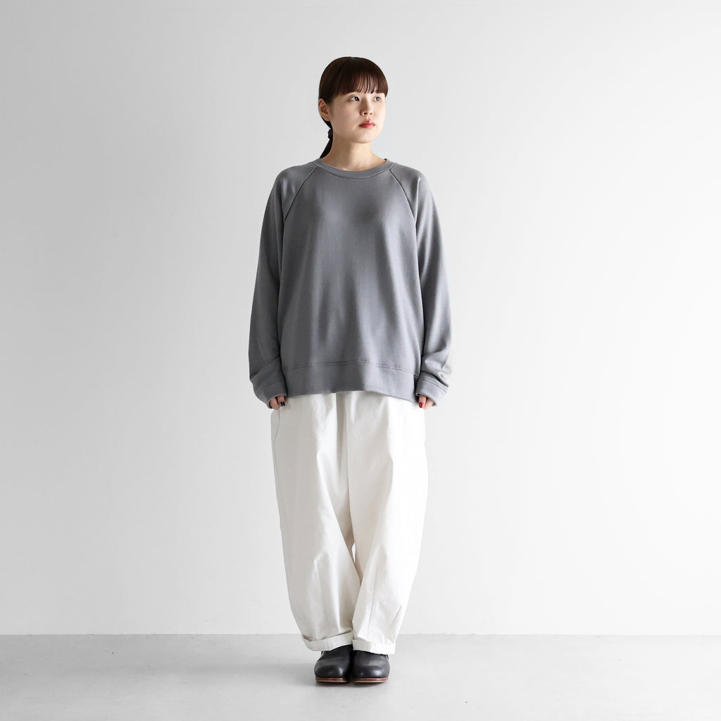 ［HUIS in house］メリノオプティモウォッシャブルウールプレーンプルオーバー【ユニセックス】SW204