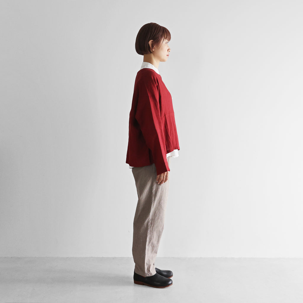 綿麻バフクロスイージーワークパンツ【ユニセックス】507