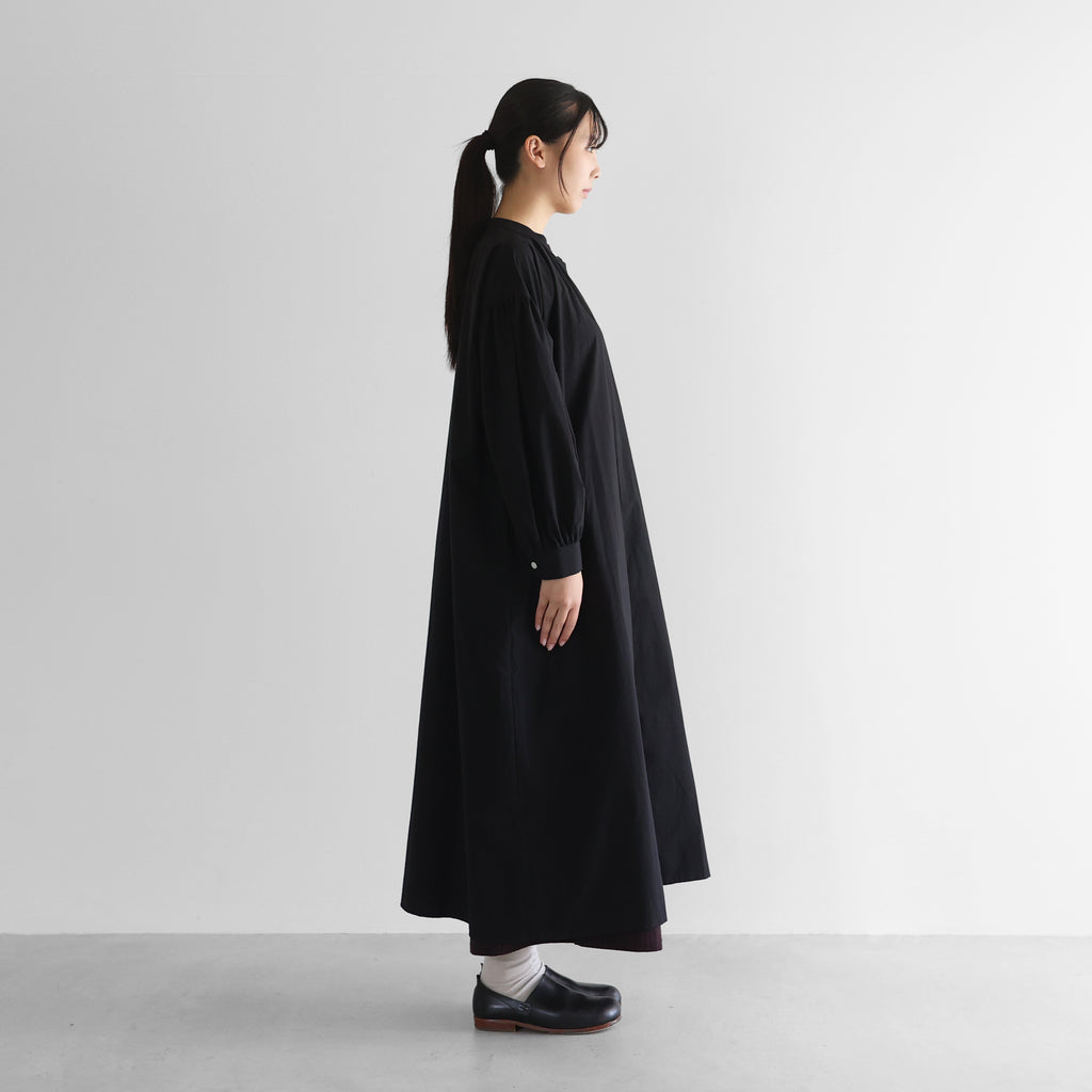 オーガニックコットンギャザーワンピース【レディス】U219