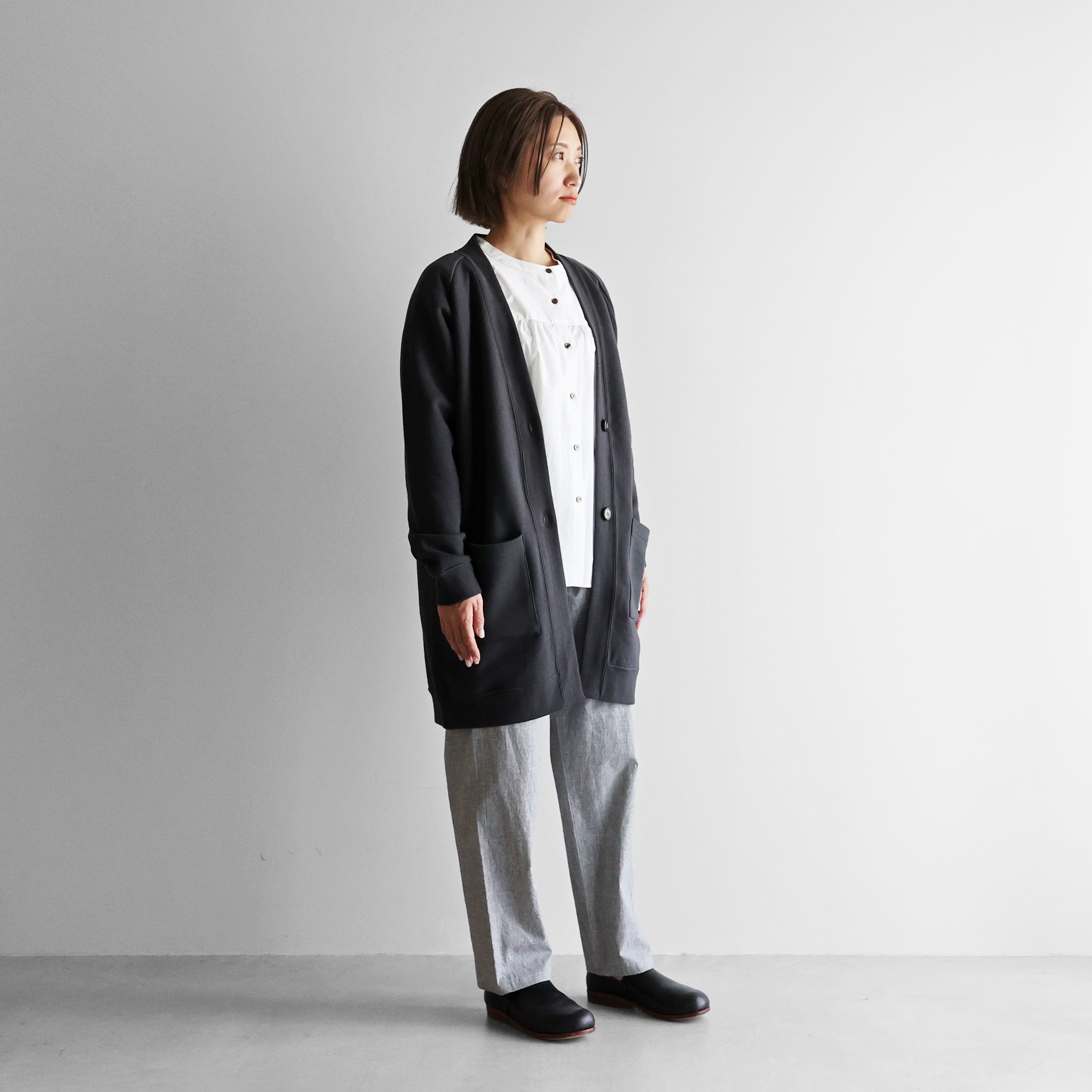 HUIS in house］SUVINスウェットロングカーディガン【ユニセックス