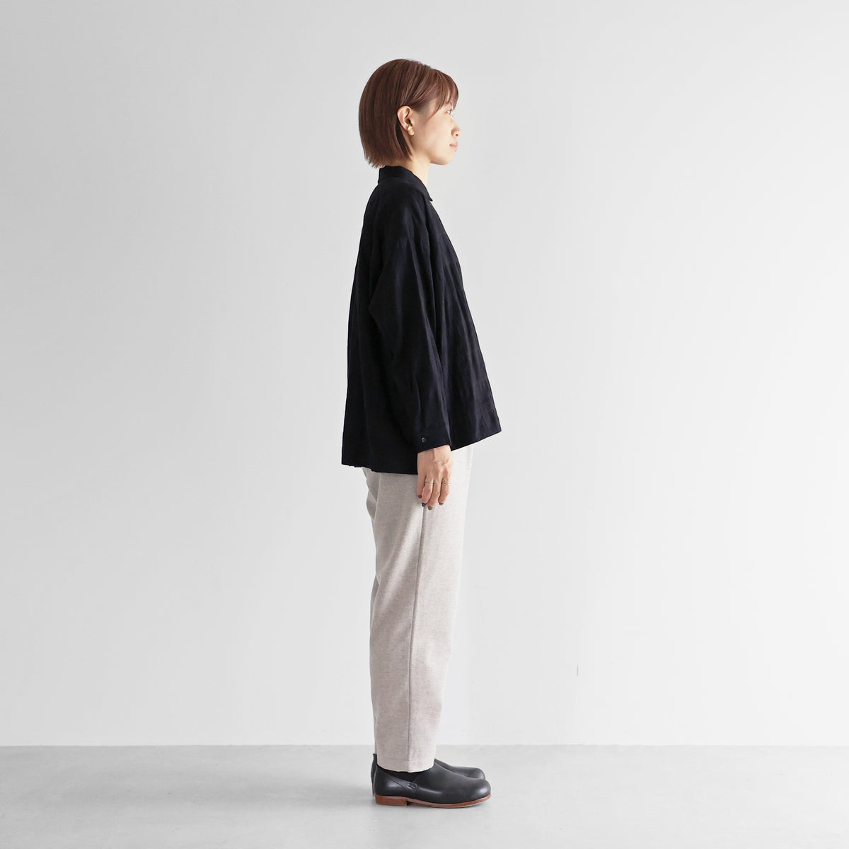 “HUIS×尾州”ウールトロイージープレーンパンツ【ユニセックス】510