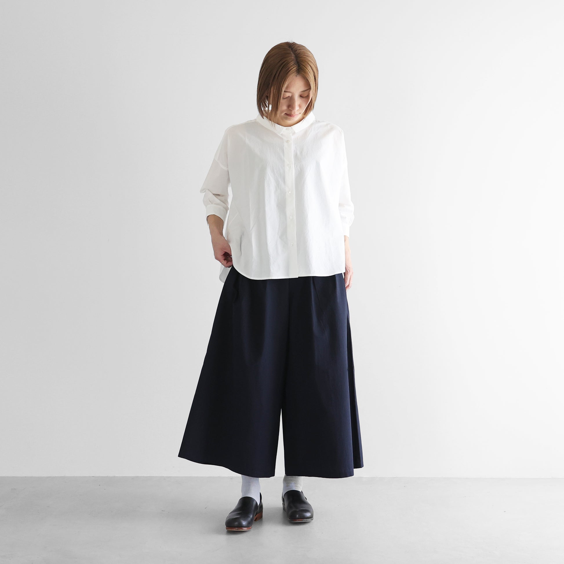 やわらかコットンスカートパンツ【ユニセックス】505