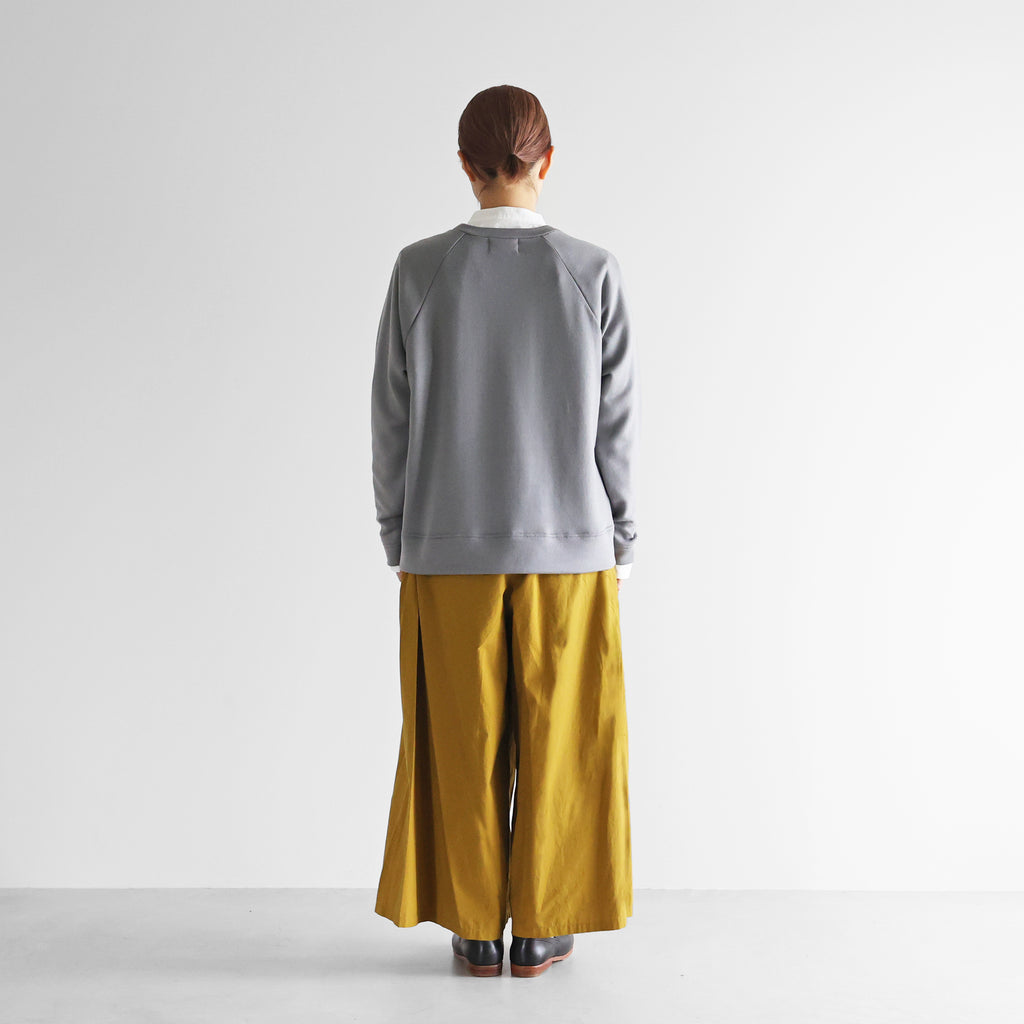 ［HUIS in house］メリノオプティモウォッシャブルウールプレーンプルオーバー【ユニセックス】SW204