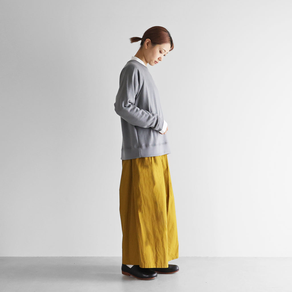 ［HUIS in house］メリノオプティモウォッシャブルウールプレーンプルオーバー【ユニセックス】SW204