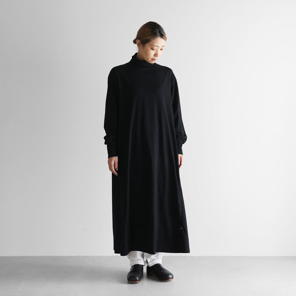 ［HUIS in house］SUVIN COTTONタートルネックワンピースL【レディス】CS306L