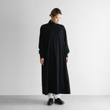 ［HUIS in house］SUVIN COTTONタートルネックワンピースL【レディス】CS306L