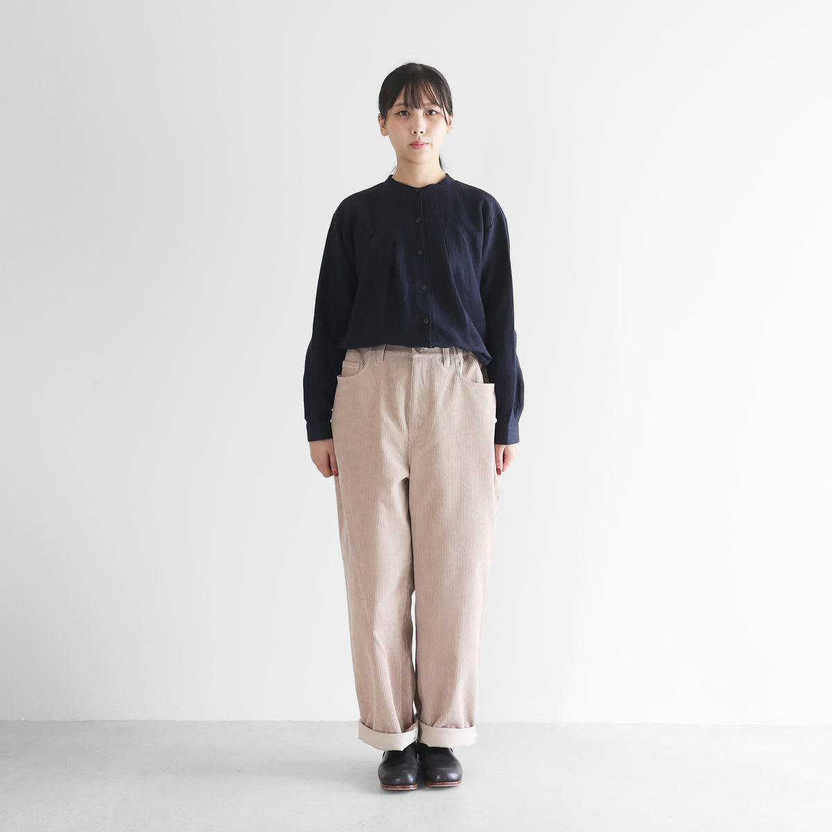 シャトルコーデュロイワイドストレートワークパンツ【ユニセックス】515