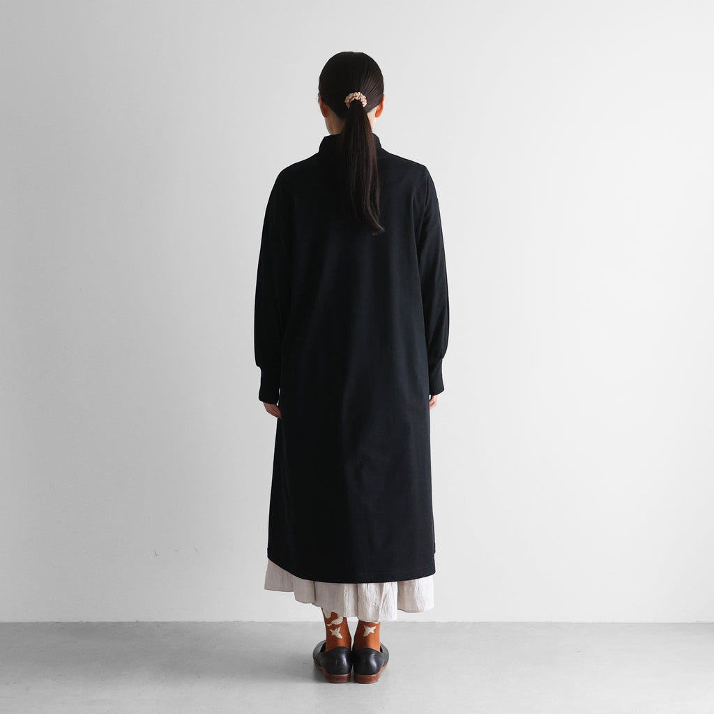 ［HUIS in house］SUVIN COTTONタートルネックワンピース【レディス】CS306