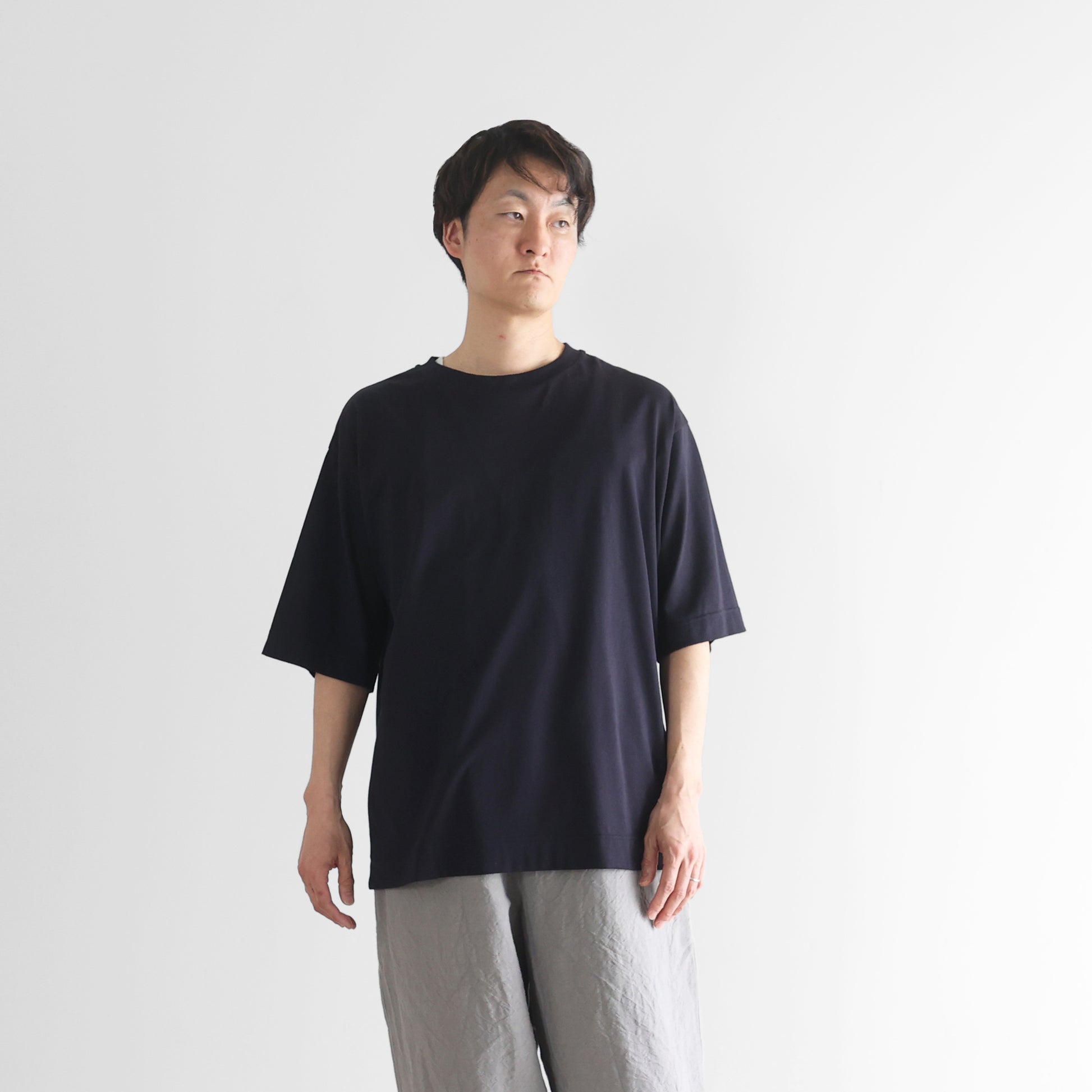 ［HUIS in house］SUVIN COTTONスタンダードTシャツ【ユニセックス】CS110