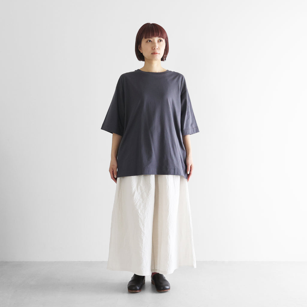 ［HUIS in house］SUVIN COTTONスタンダードTシャツ【ユニセックス】CS110