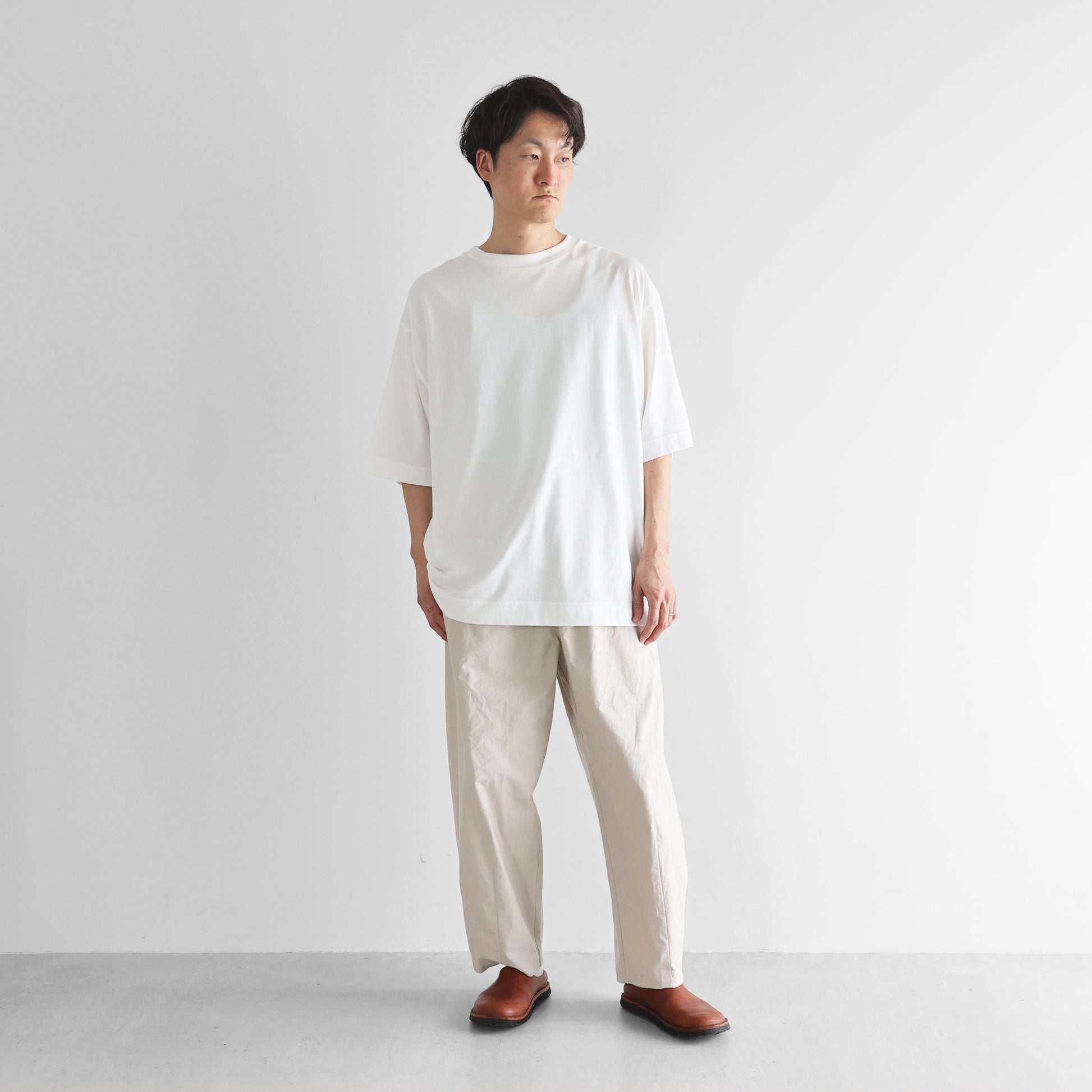 ［HUIS in house］SUVIN COTTONスタンダードTシャツL【ユニセックス】CS110L
