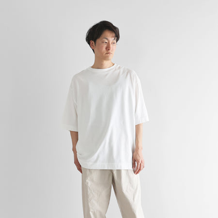 ［HUIS in house］SUVIN COTTONスタンダードTシャツL【ユニセックス】CS110L