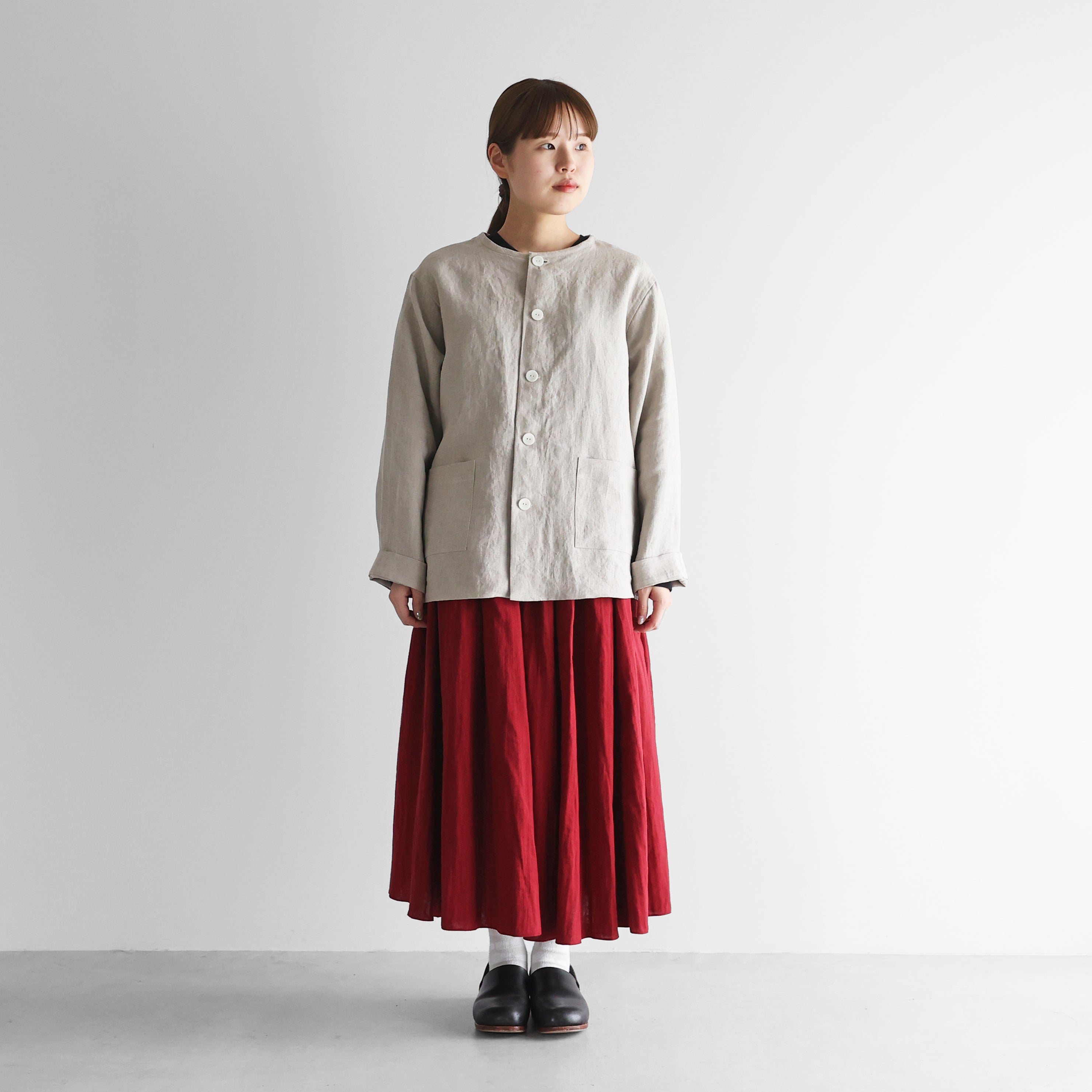 シャトルダブルガーゼロングスカート【レディス】U402 – HUIS onlinestore