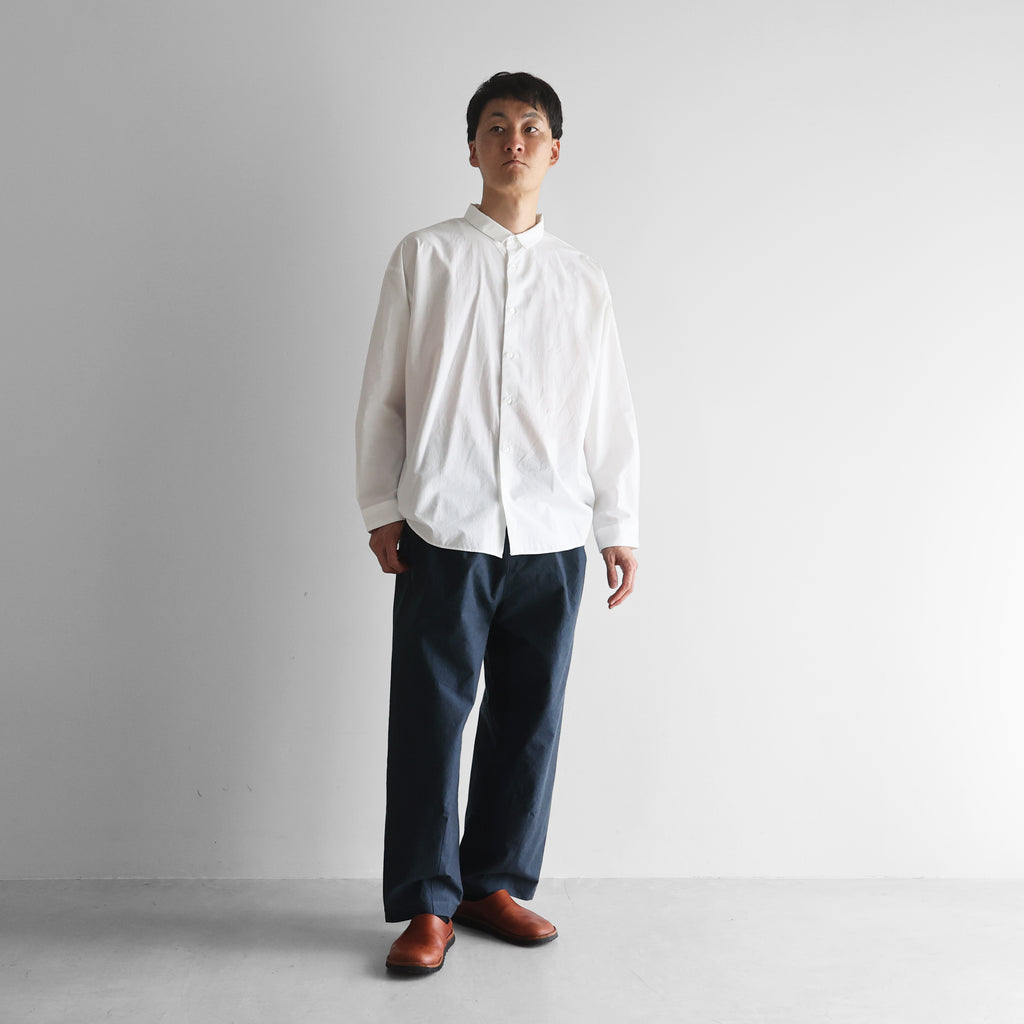 ウォッシャブルウールコットンワイドパンツ【ユニセックス】504