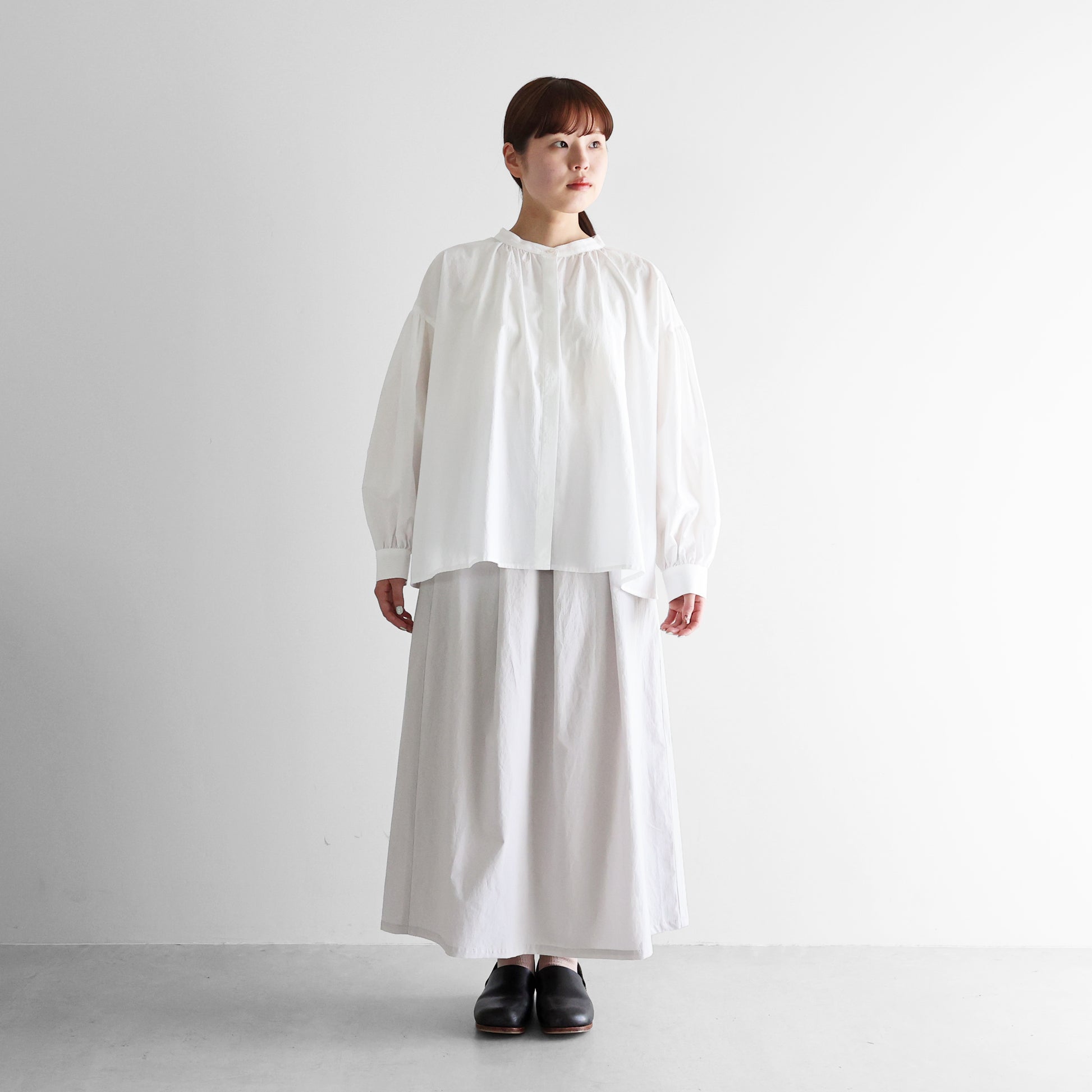 オーガニックコットンラップスカートパンツ【レディス】 U404