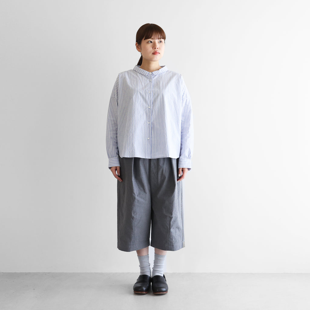 ウォッシャブルウールコットン8分丈パンツ【ユニセックス】503