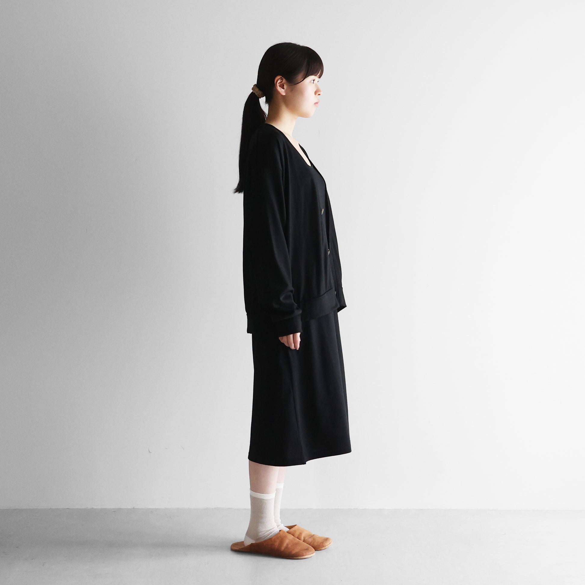 ［HUIS in house］SUVIN COTTONキャミソールワンピース【レディス】CS004