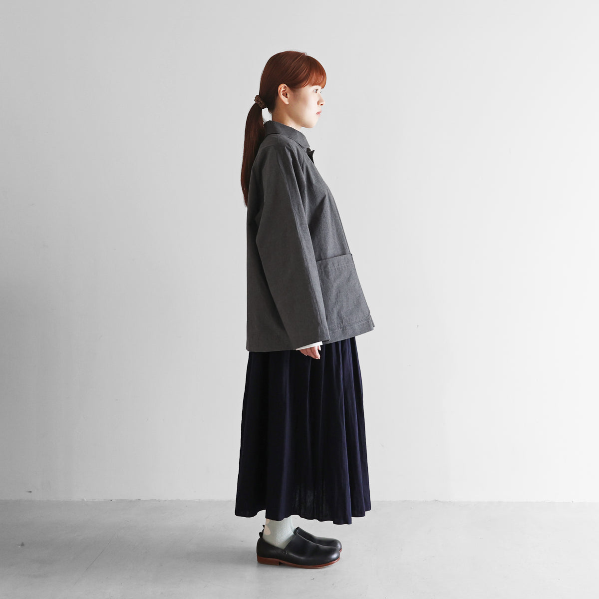 ダウンプルーフコットンショートコート【ユニセックス】319