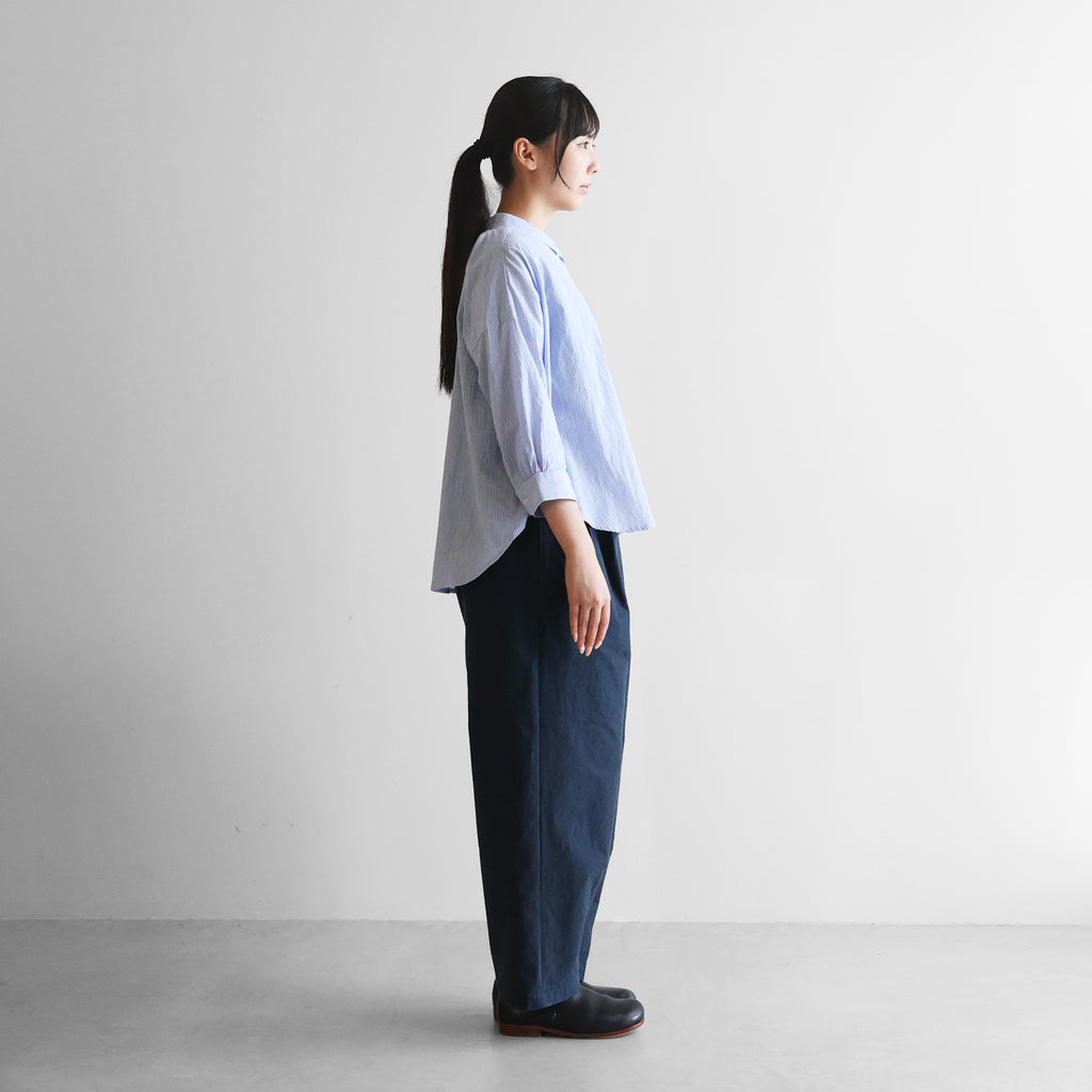 ウォッシャブルウールコットンワイドパンツ【ユニセックス】504