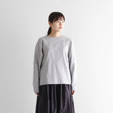 ［HUIS in house］SUVIN COTTON長袖コクーンカットソー【レディス】CS202