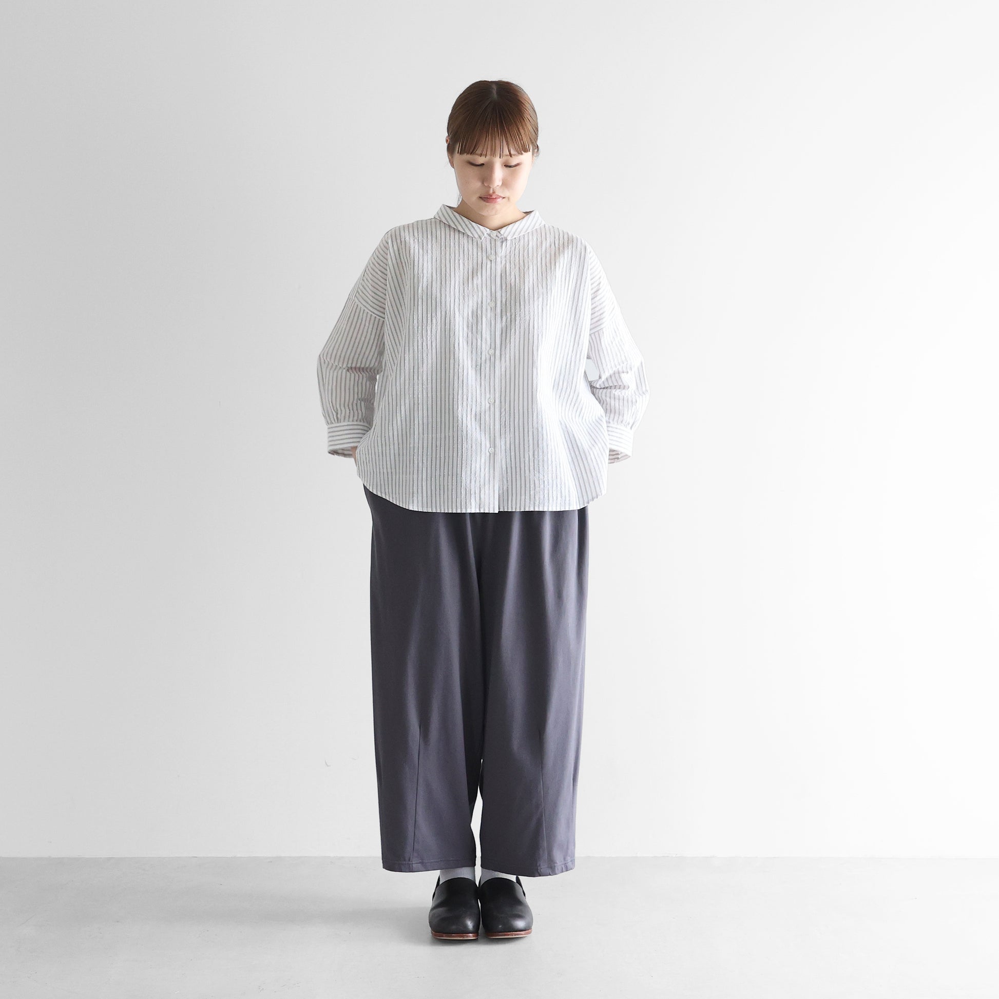 ［HUIS in house］SUVIN COTTONバルーンパンツ【ユニセックス】CS506