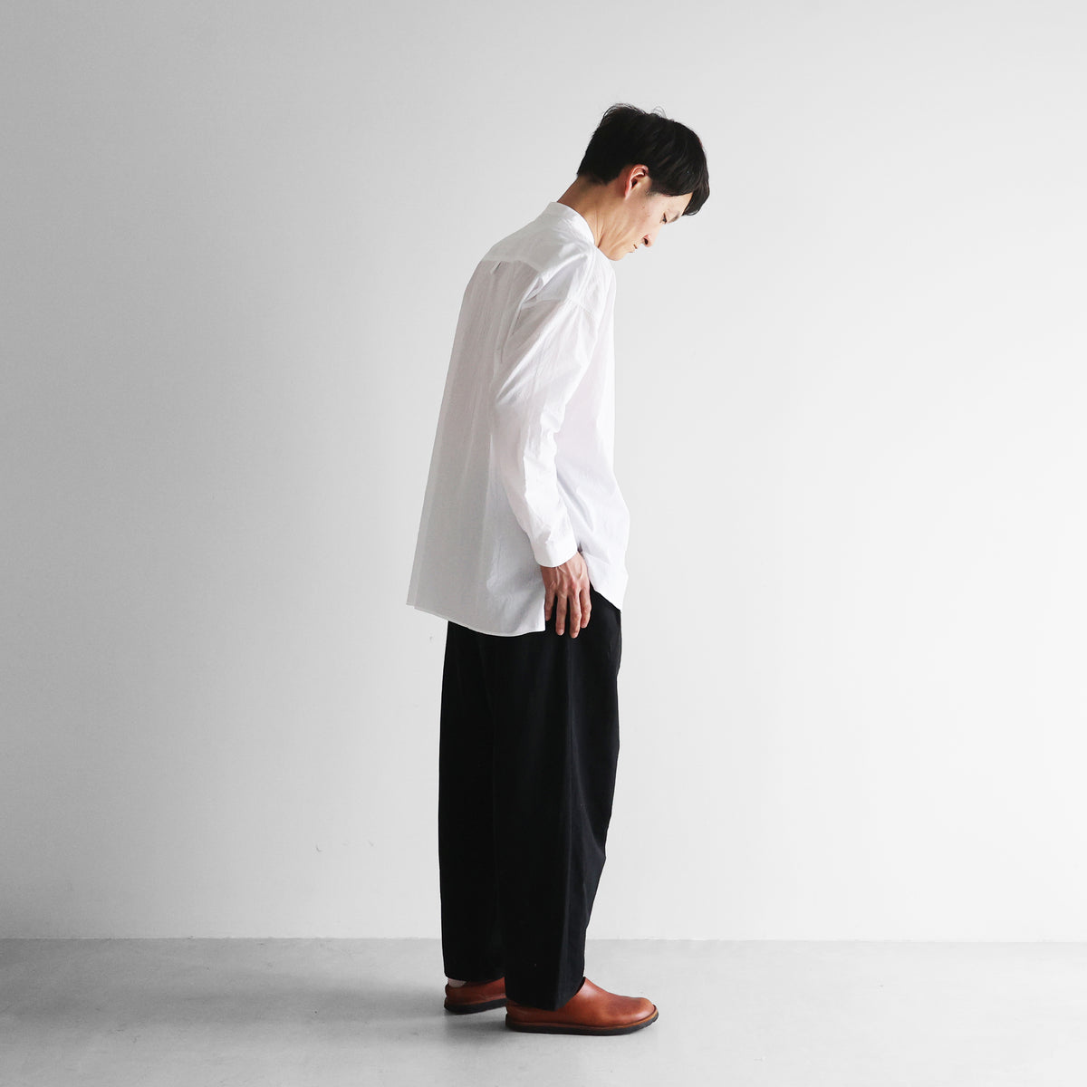 ギザコットンヘンプワイドパンツ【ユニセックス】504