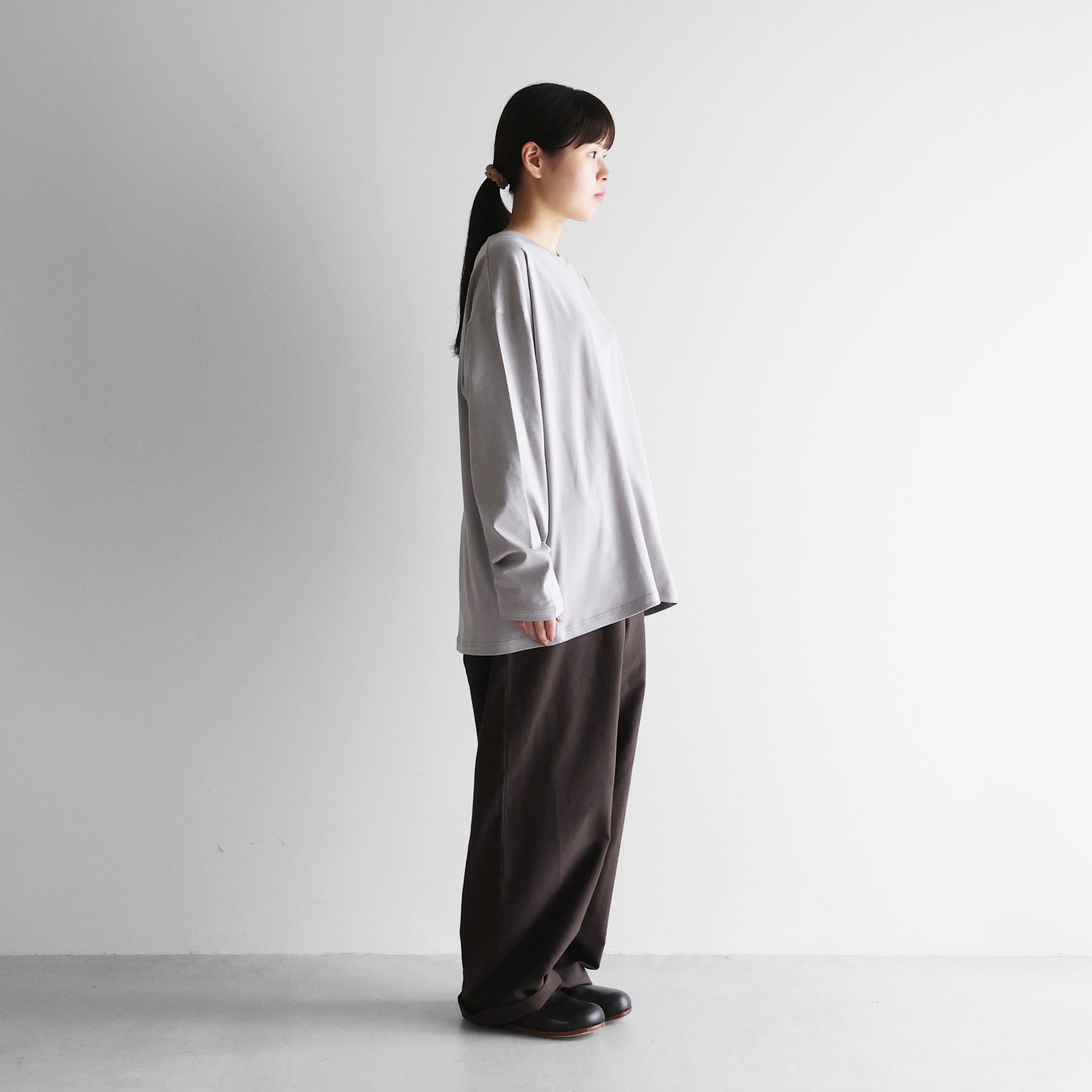 ［HUIS in house］SUVIN COTTONカットソーL【ユニセックス】CS210L