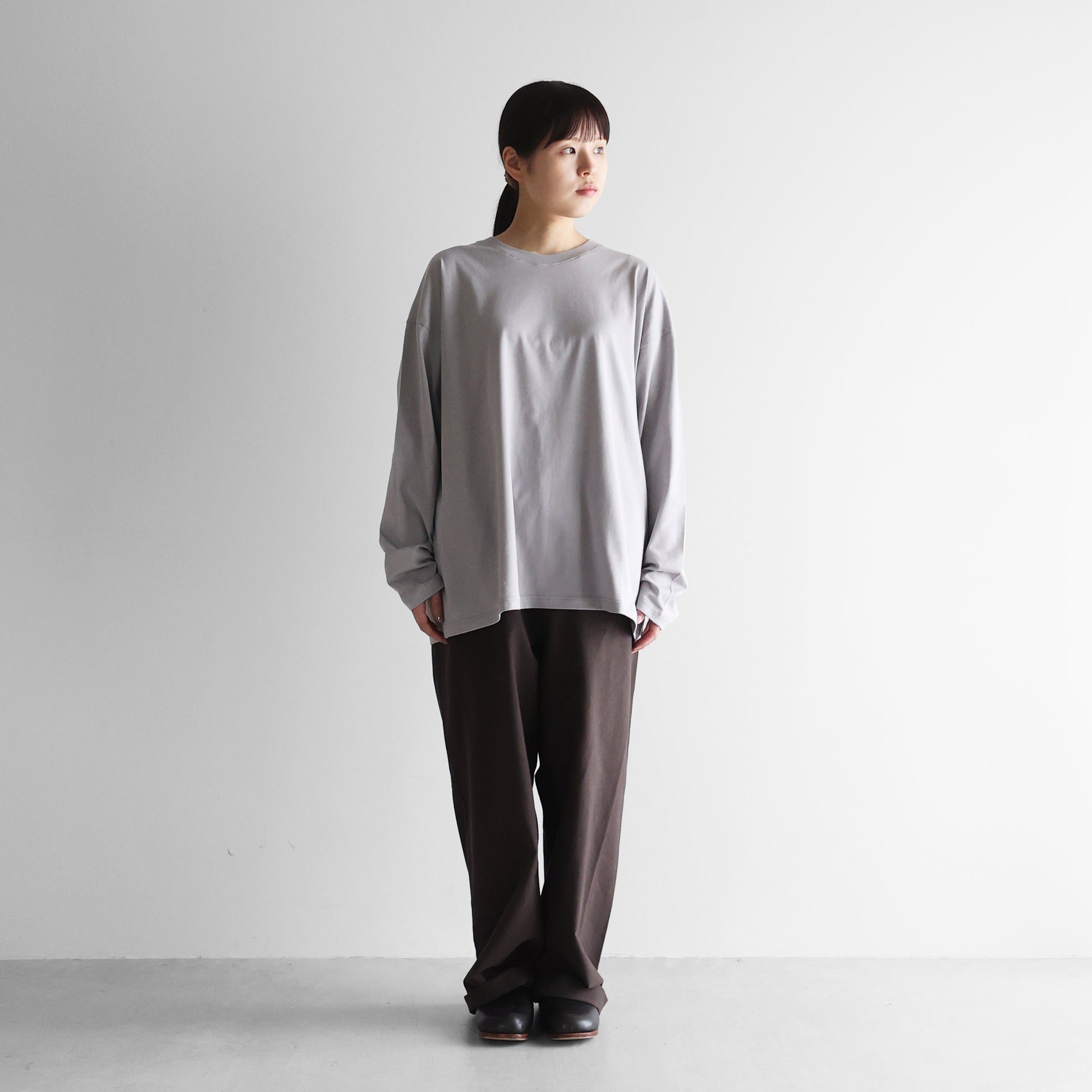 ［HUIS in house］SUVIN COTTONカットソーL【ユニセックス】CS210L