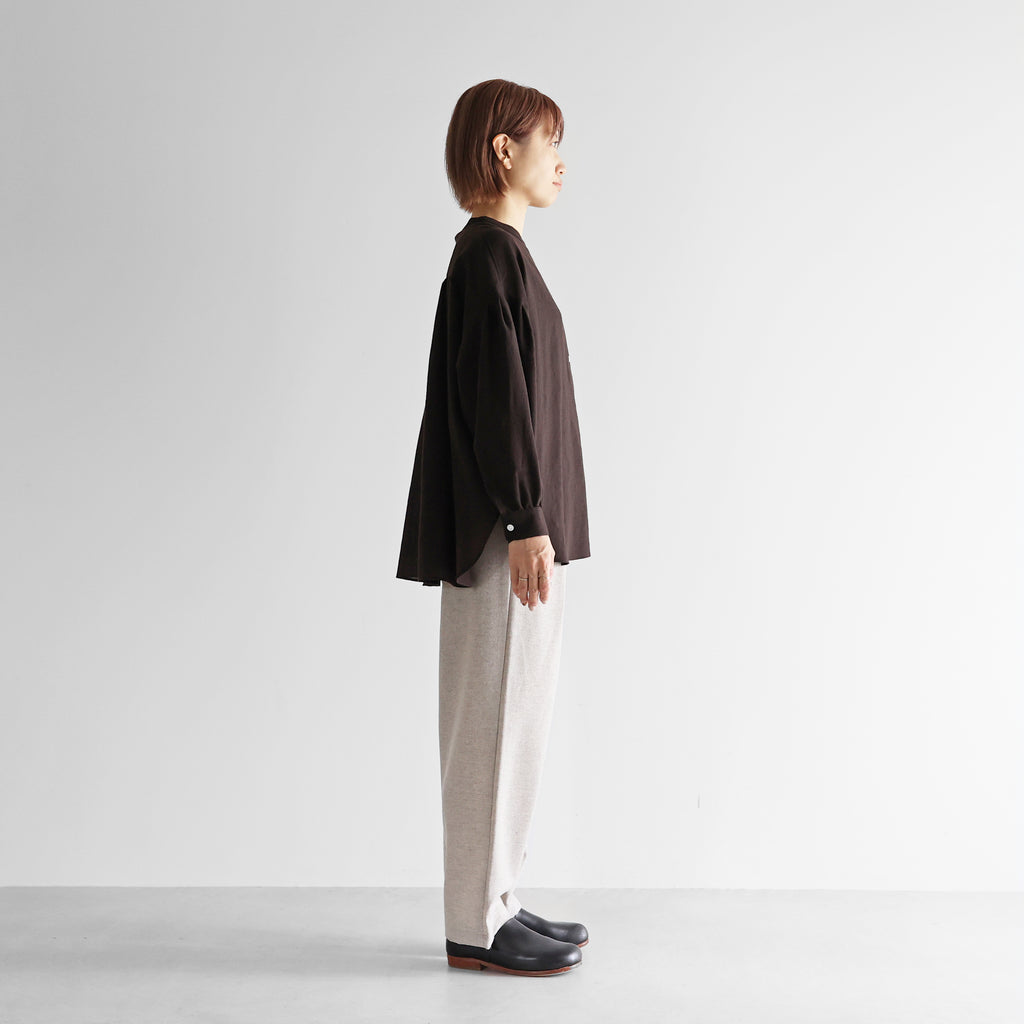 “HUIS×尾州”ウールトロセミワイドパンツ【ユニセックス】512