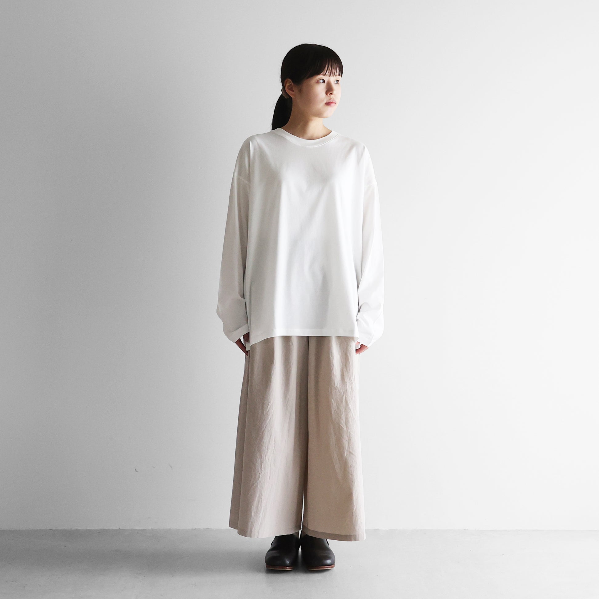［HUIS in house］SUVIN COTTONカットソーL【ユニセックス】CS210L