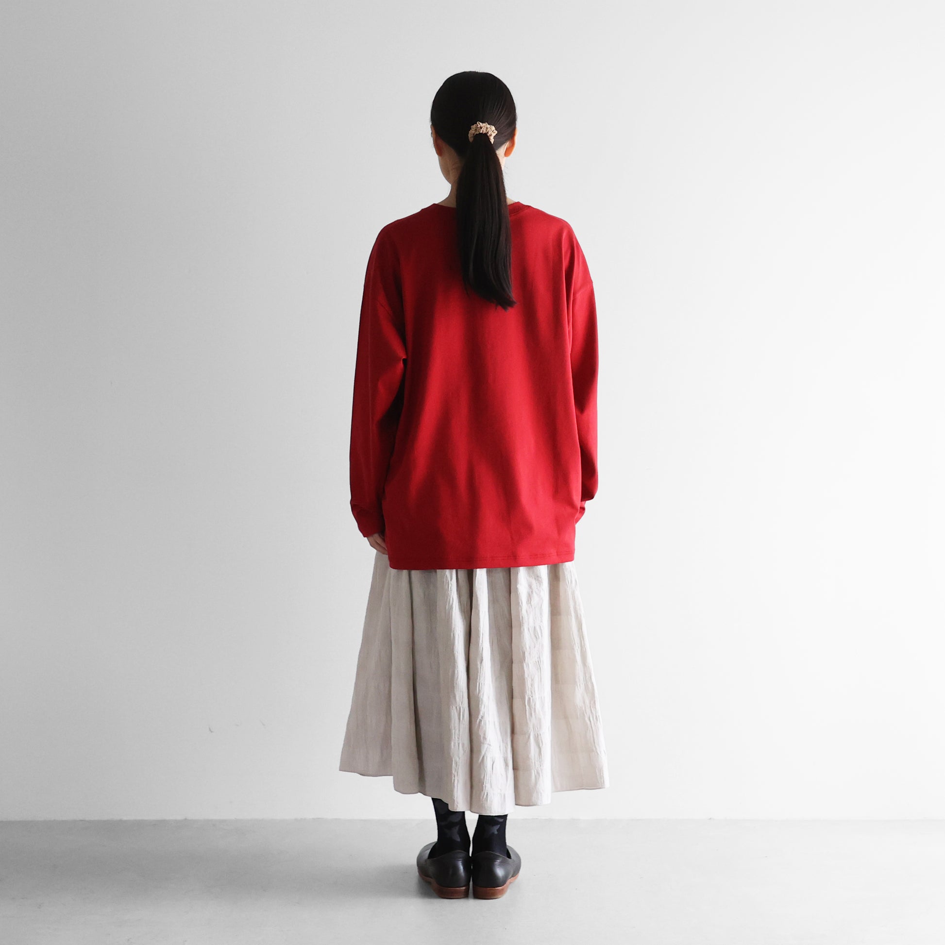 ［HUIS in house］SUVIN COTTONカットソーL【ユニセックス】CS210L