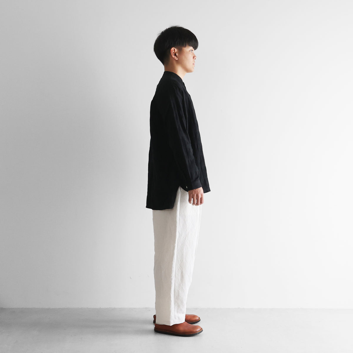 バンブーリネンワイドパンツ【ユニセックス】504