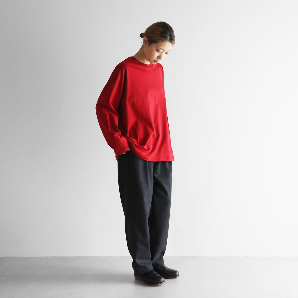 ［HUIS in house］SUVIN COTTONカットソーL【ユニセックス】CS210L