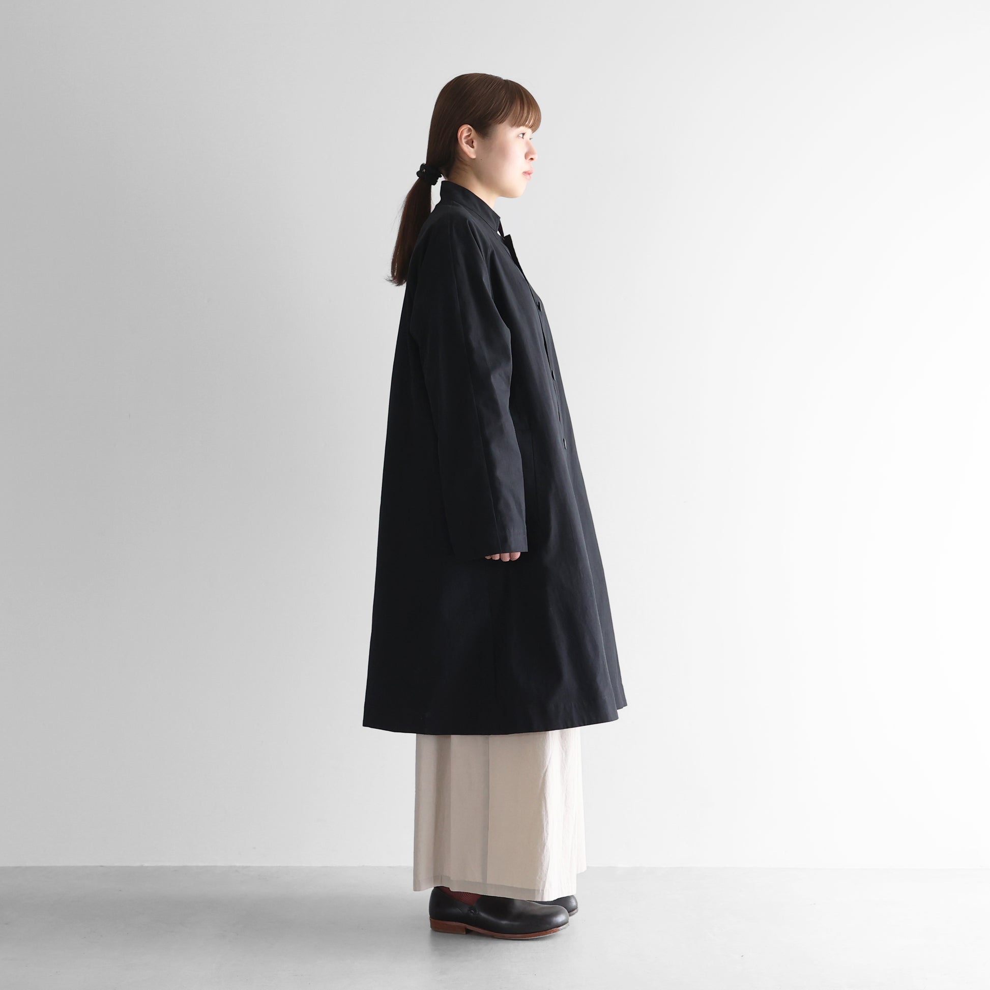 オーガニックコットンライトオックスアトリエコート【ユニセックス】306