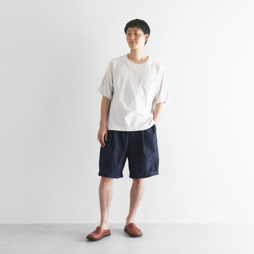 ばちばちタイプライタークロスワイドハーフパンツ【ユニセックス】514