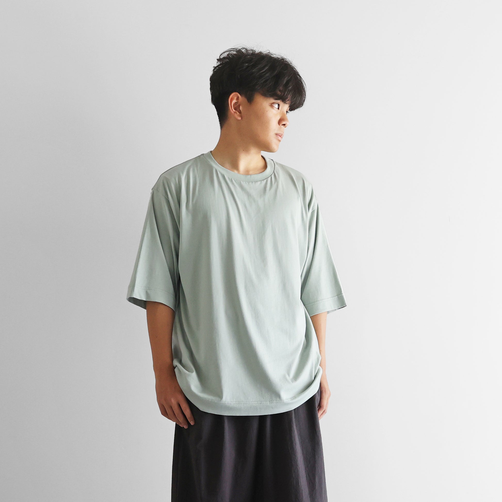 ［HUIS in house］SUVIN COTTONスタンダードTシャツ【ユニセックス】CS110