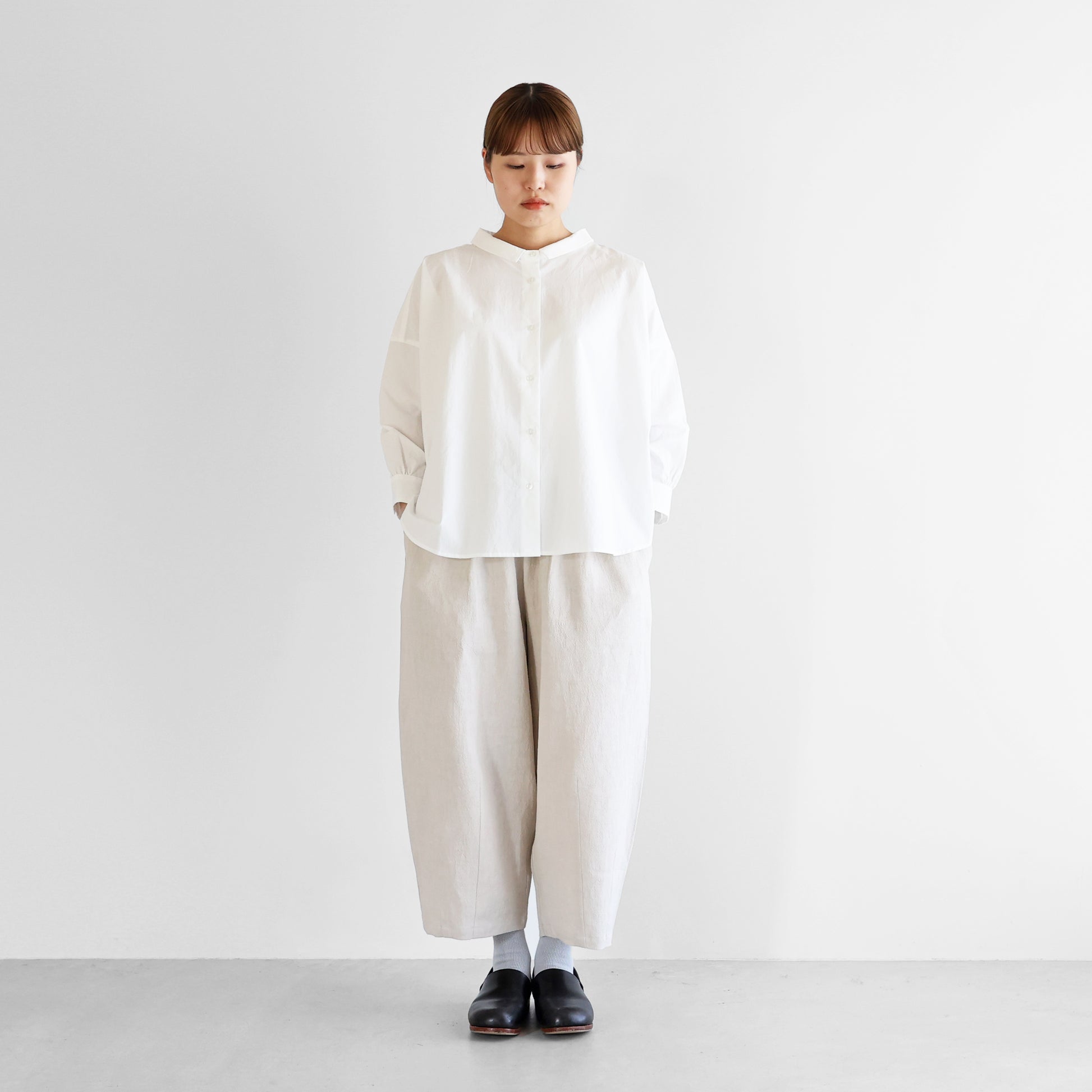 オールドレピア天日干しラミーリネンバルーンパンツ【ユニセックス】506