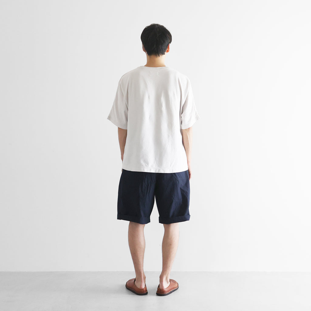 ばちばちタイプライタークロスワイドハーフパンツ【ユニセックス】514