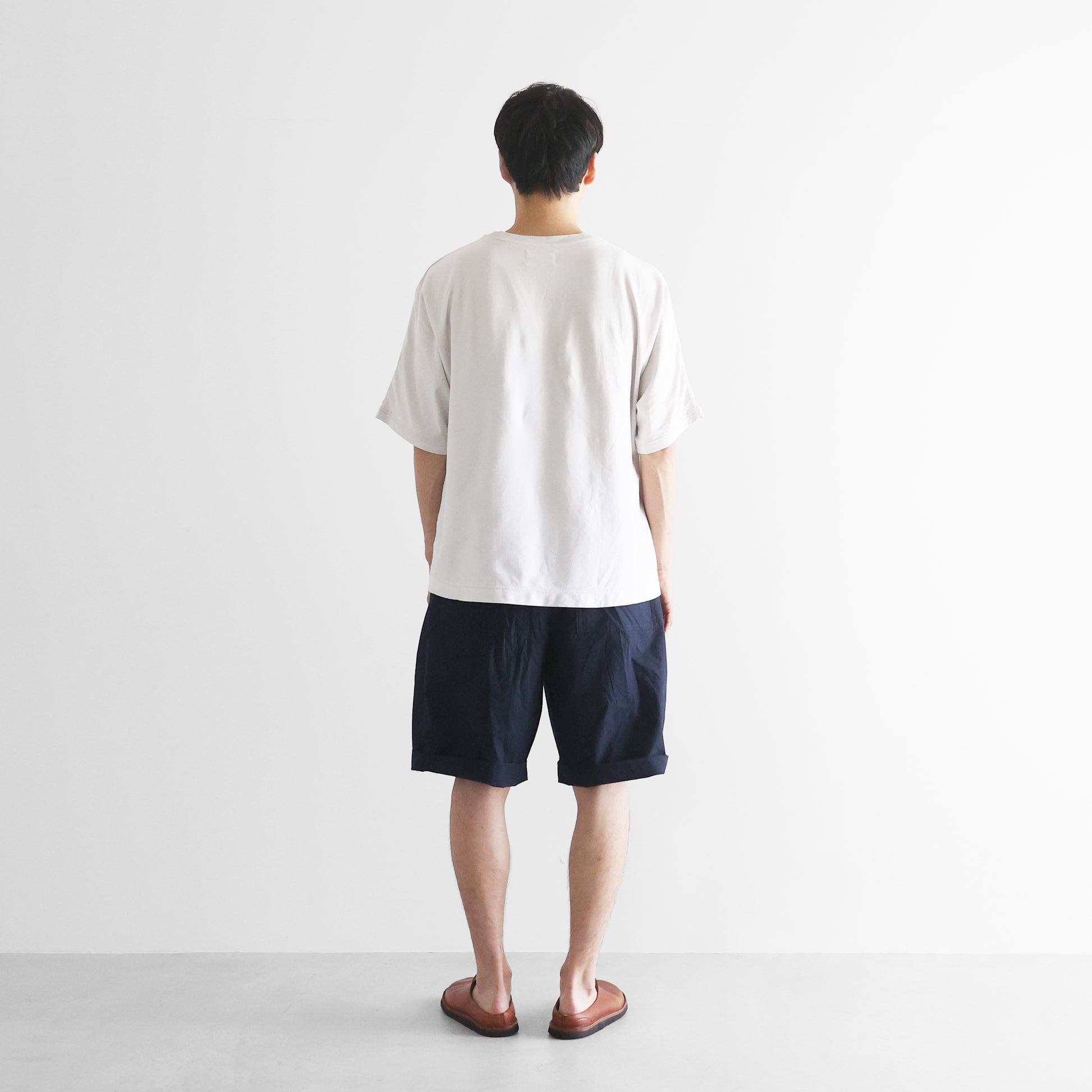 ばちばちタイプライタークロスワイドハーフパンツ【ユニセックス】514